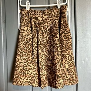 Leopard Skirt